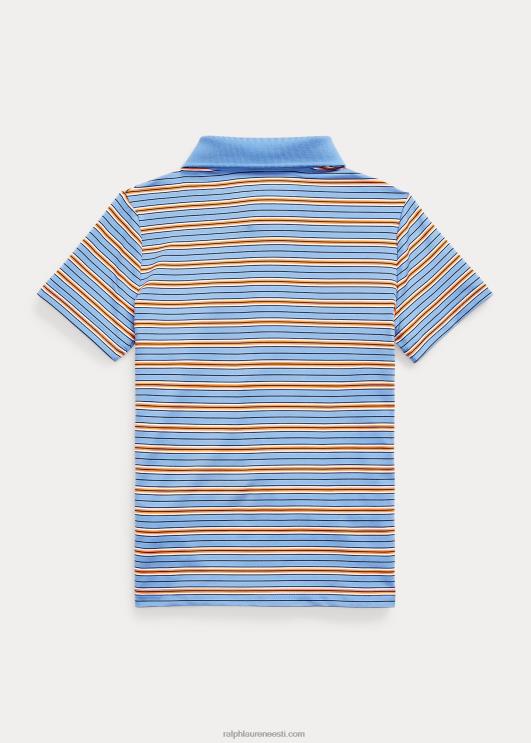 Ralph Lauren lapsed triibuline performance jersey polosärk PR0V6467 sadamasaar sinine multi
