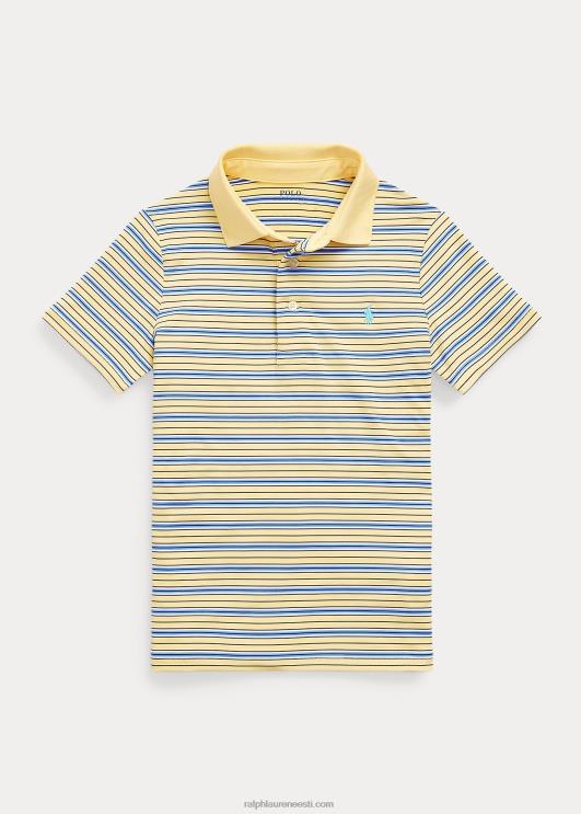 Ralph Lauren lapsed triibuline performance jersey polosärk PR0V6468 maisi kollane multi