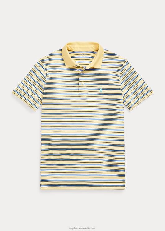 Ralph Lauren lapsed triibuline performance jersey polosärk PR0V6613 maisi kollane multi
