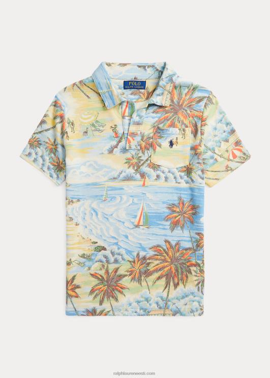 Ralph Lauren lapsed troopilise mustriga spaa froteepolosärk PR0V6101 Hawaii rannabasaar