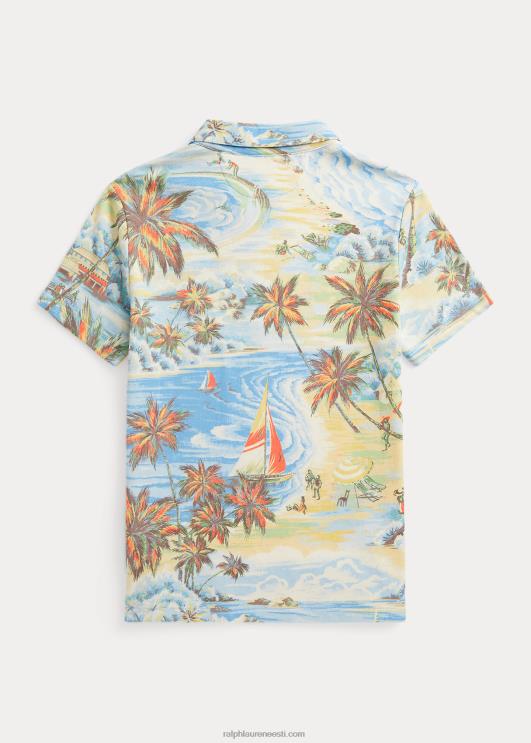Ralph Lauren lapsed troopilise mustriga spaa froteepolosärk PR0V6101 Hawaii rannabasaar