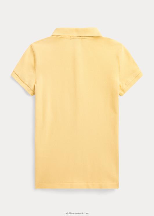 Ralph Lauren lapsed veniv puuvillase võrguga polosärk PR0V7046 maisi kollane