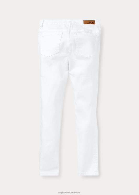 Ralph Lauren lapsed aubrie denim säärised PR0V7179 valge