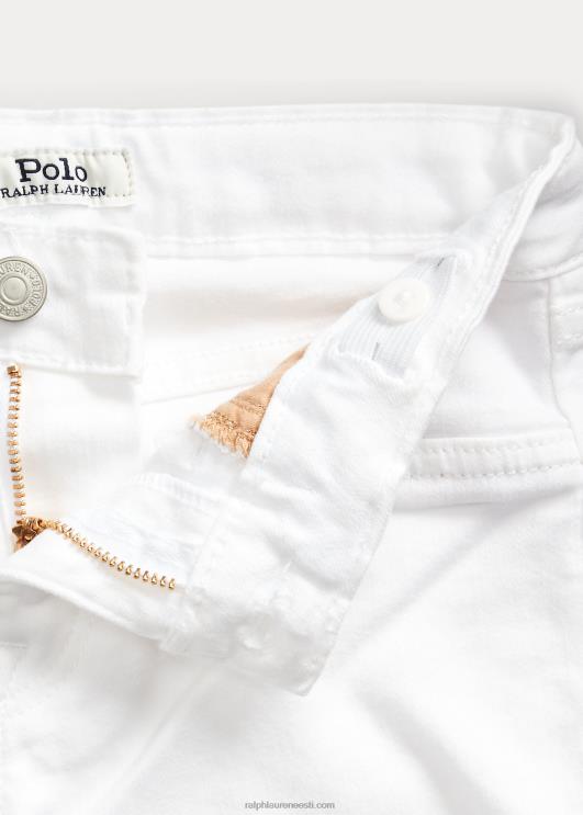 Ralph Lauren lapsed aubrie denim säärised PR0V7179 valge