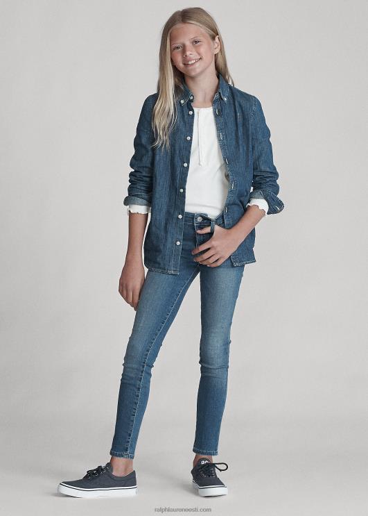 Ralph Lauren lapsed aubrie denim säärised PR0V7512 lucinda pesu