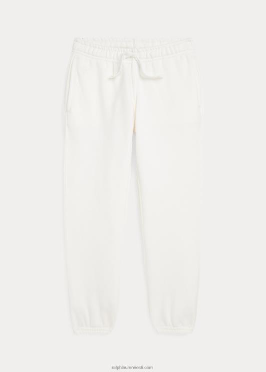 Ralph Lauren lapsed fliisist jooksupüksid PR0V7386 tekipesu valge