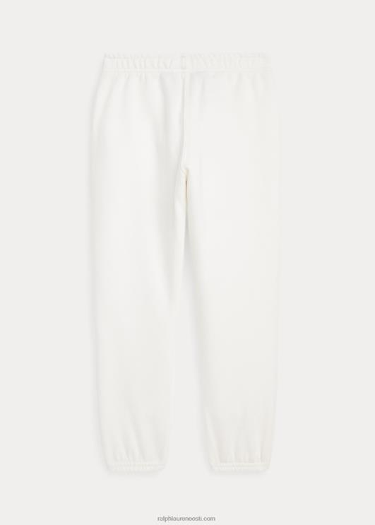 Ralph Lauren lapsed fliisist jooksupüksid PR0V7386 tekipesu valge