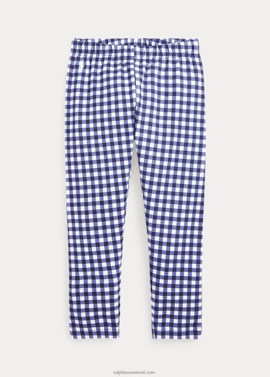 Ralph Lauren lapsed gingham stretch jersey säärised PR0V7397 sinine hõlmik
