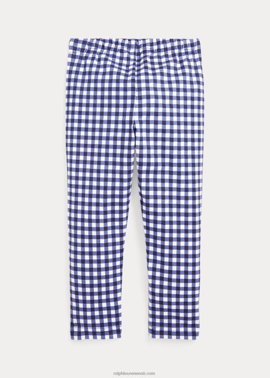 Ralph Lauren lapsed gingham stretch jersey säärised PR0V7397 sinine hõlmik