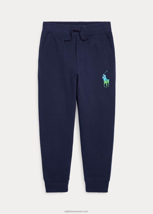 Ralph Lauren lapsed ombre suur poni fliisist jooksupüksid PR0V6503 kruiisilaevastik
