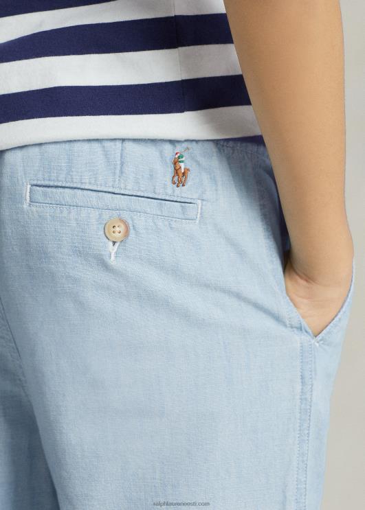 Ralph Lauren lapsed polo prepster chambray püksid PR0V6555 chambray