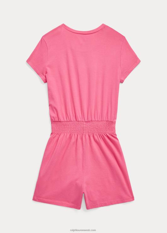 Ralph Lauren lapsed puuvillane trikoosärk PR0V7563 kõrberoosa