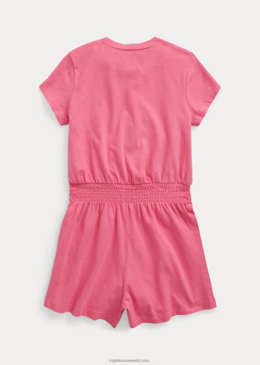 Ralph Lauren lapsed puuvillast trikoosärk PR0V7357 kõrberoosa