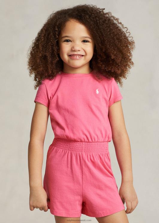 Ralph Lauren lapsed puuvillast trikoosärk PR0V7357 kõrberoosa