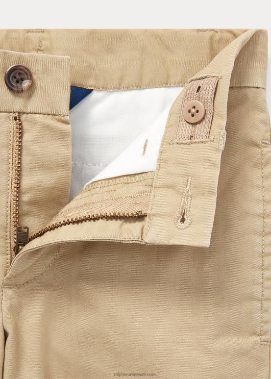 Ralph Lauren lapsed sirge sobivusega flex abrasioon toimse püks PR0V5761 klassikaline khaki