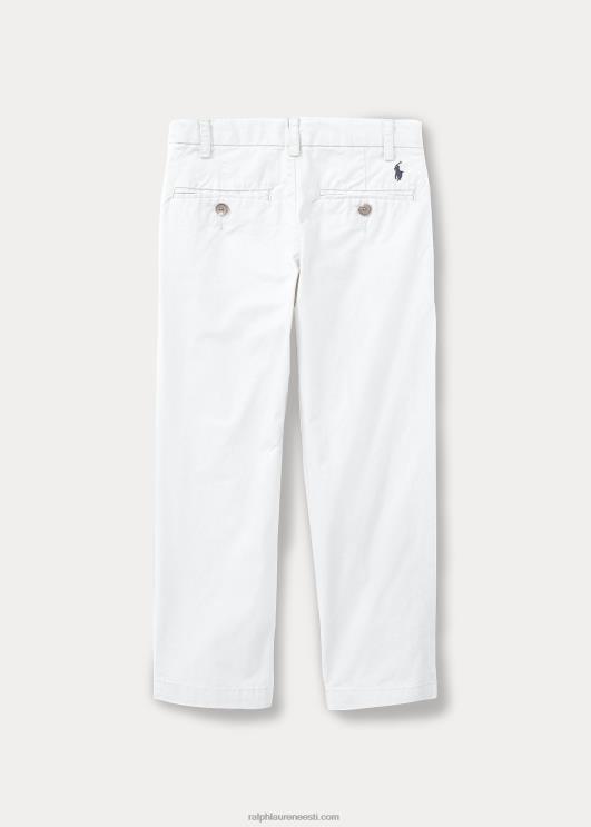 Ralph Lauren lapsed sirge sobivusega flex abrasioon toimse püks PR0V5762 valge