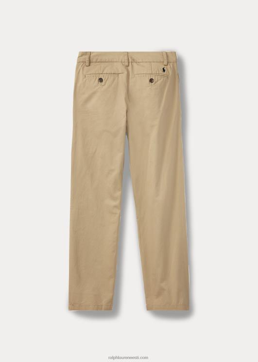 Ralph Lauren lapsed sirge sobivusega flex abrasioon toimse püks PR0V5981 klassikaline khaki
