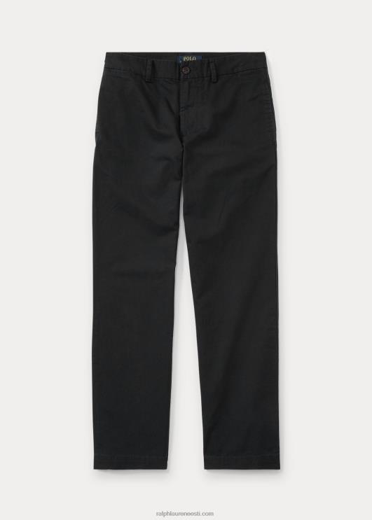 Ralph Lauren lapsed sirge sobivusega flex abrasioon toimse püks PR0V5983 must