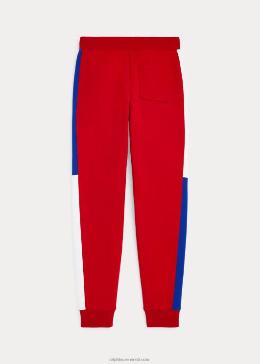 Ralph Lauren lapsed topelt kootud jooksupüksid PR0V6129 Rl2000 punane multi
