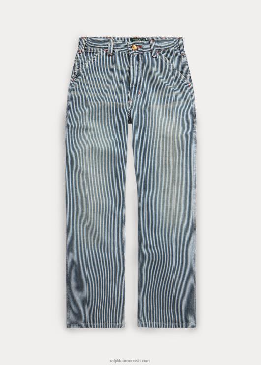 Ralph Lauren lapsed triibuline teksariidest puusepapüks PR0V6184 windley pesu