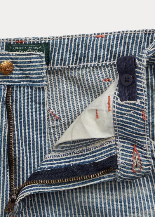 Ralph Lauren lapsed triibuline teksariidest puusepapüks PR0V6184 windley pesu