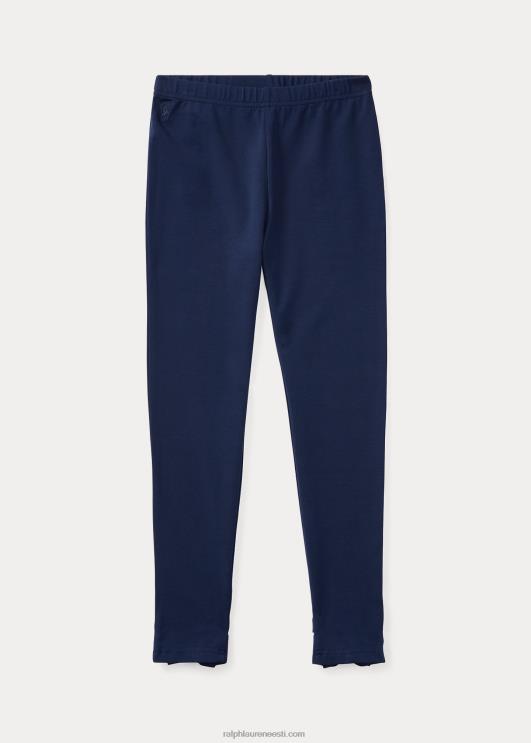 Ralph Lauren lapsed vöörist jersey säärised PR0V7644 rafineeritud merevägi