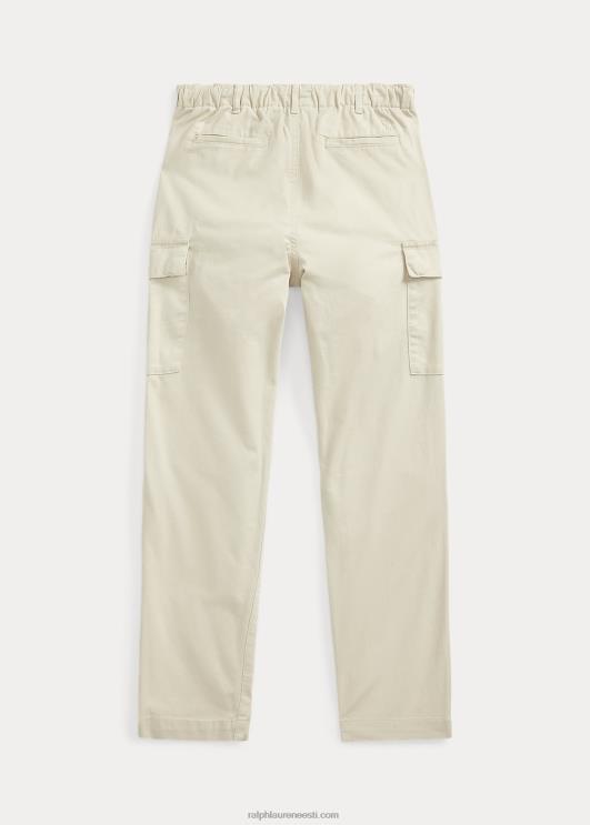 Ralph Lauren lapsed veniv chino cargo püksid PR0V6583 klassikaline kivi