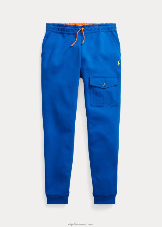 Ralph Lauren lapsed vetthülgavad topeltkootud jooksupüksid PR0V9930 safiir täht/oranž