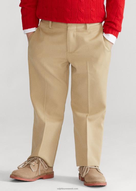 Ralph Lauren lapsed villased gabardiinist püksid PR0V6442 tan