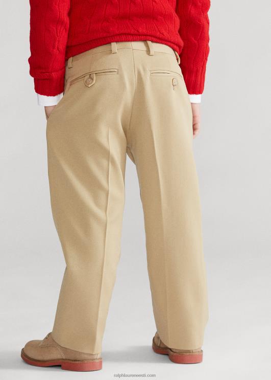 Ralph Lauren lapsed villased gabardiinist püksid PR0V6442 tan