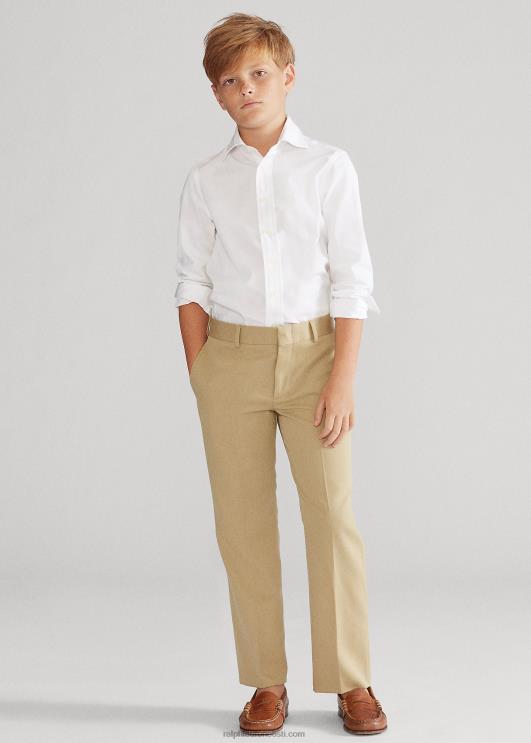 Ralph Lauren lapsed villased gabardiinist püksid PR0V6578 tan