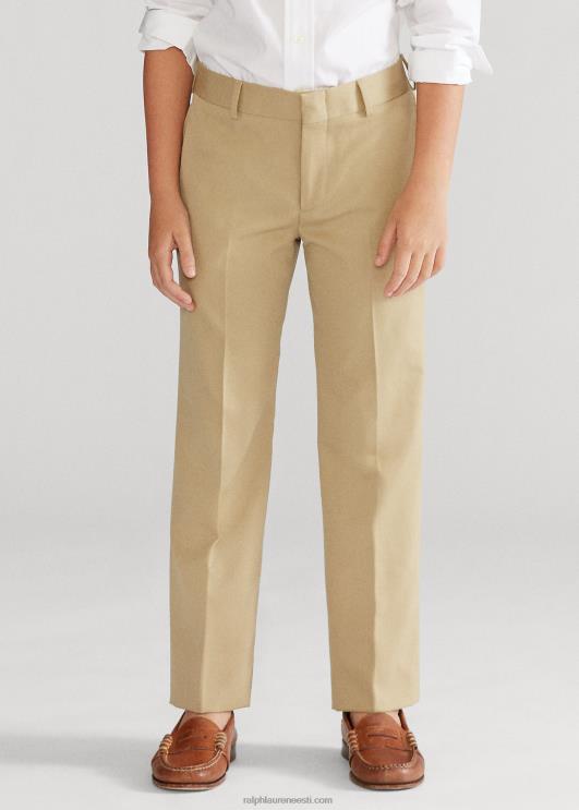 Ralph Lauren lapsed villased gabardiinist püksid PR0V6578 tan