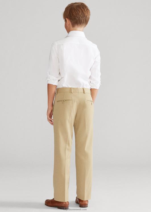 Ralph Lauren lapsed villased gabardiinist püksid PR0V6578 tan