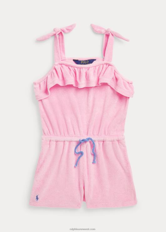 Ralph Lauren lapsed volangidega froteepüks PR0V9969 karmeli roosa