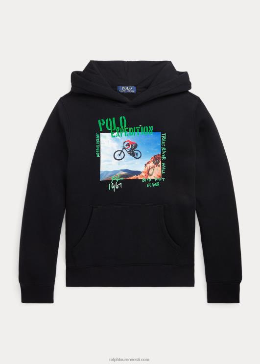 Ralph Lauren lapsed fliisist graafiline kapuuts PR0V9921 must