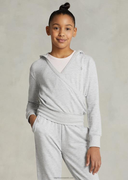 Ralph Lauren lapsed fliisist wrap-efektiga kapuuts PR0V7503 kevadine kanarbik