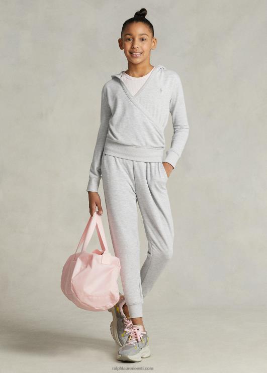 Ralph Lauren lapsed fliisist wrap-efektiga kapuuts PR0V7503 kevadine kanarbik