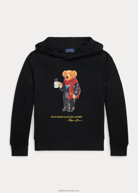Ralph Lauren lapsed kuuuusaasta polo karu kapuuts PR0V6573 must