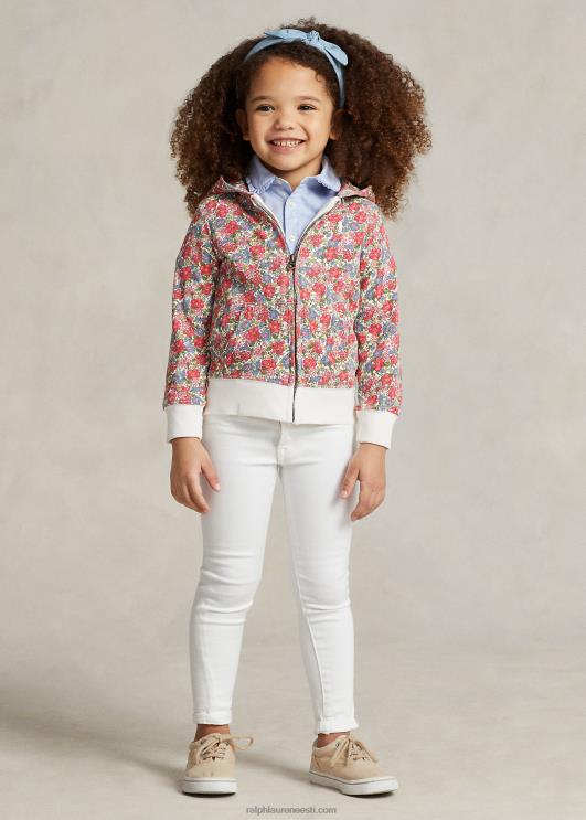 Ralph Lauren lapsed lilleline spaa froteest täistõmblukuga kapuuts PR0V6728 camden lilleline