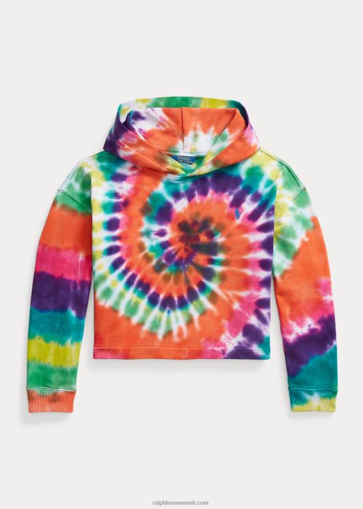 Ralph Lauren lapsed lipsuga puuvillane frotee kapuuts PR0V7111 vikerkaarlipsu värv