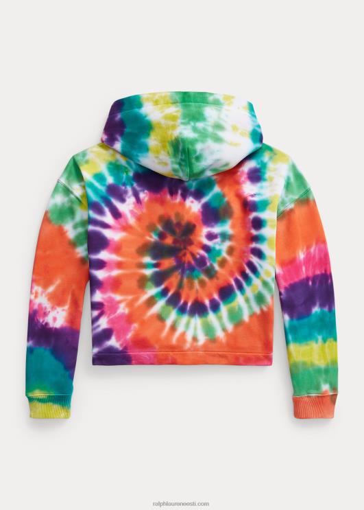 Ralph Lauren lapsed lipsuga puuvillane frotee kapuuts PR0V7111 vikerkaarlipsu värv