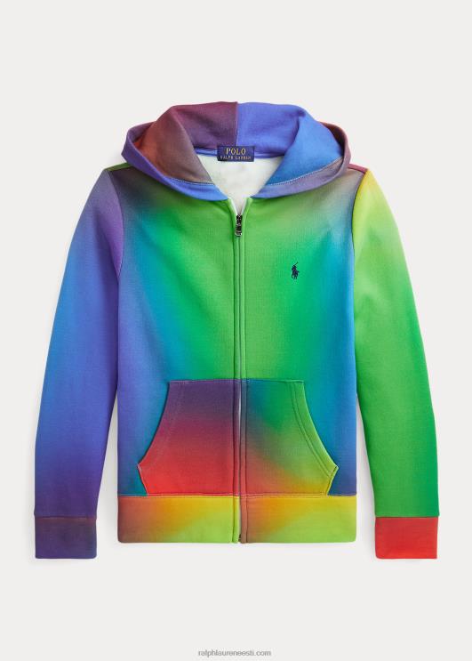 Ralph Lauren lapsed ombre fliisist täistõmblukuga kapuuts PR0V6141 värviline ombre