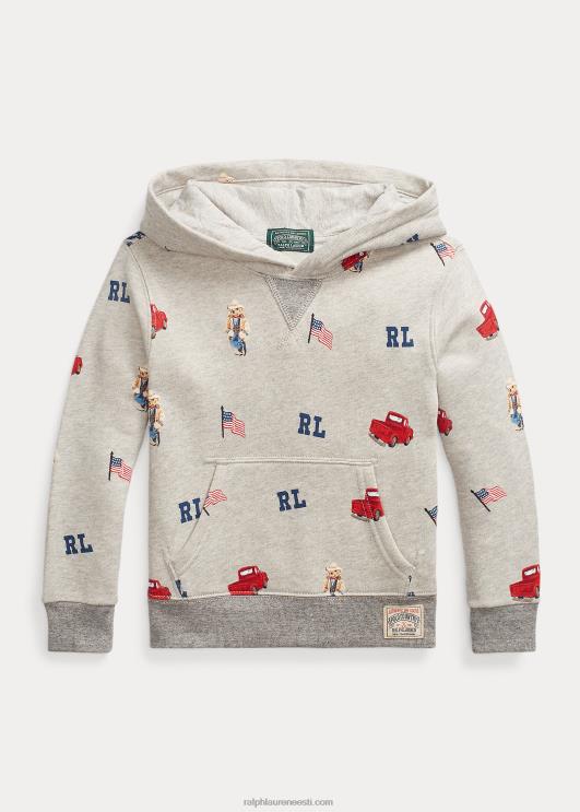 Ralph Lauren lapsed polo karu fliisist kapuuts PR0V5810 brooklyni kanarbik