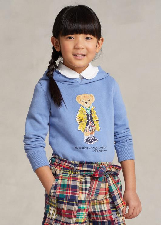 Ralph Lauren lapsed polo karu fliisist kapuuts PR0V7348 sadamasaar sinine