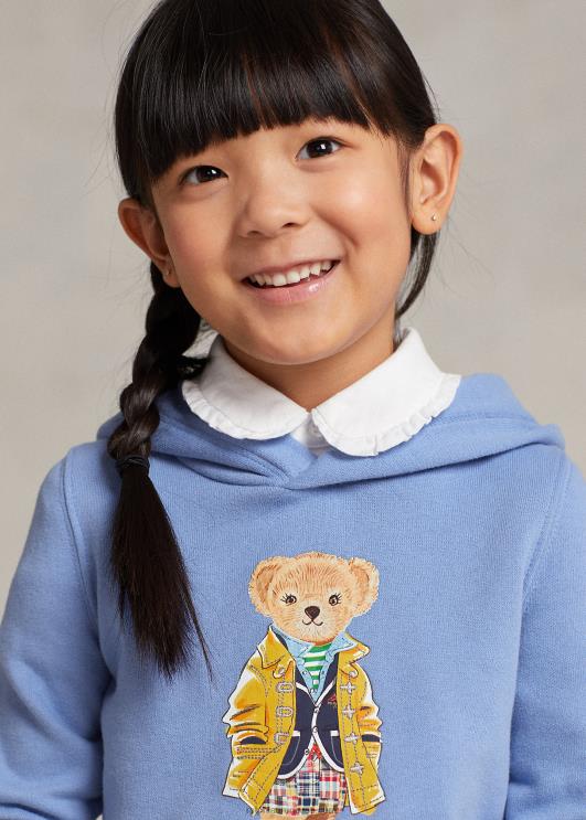 Ralph Lauren lapsed polo karu fliisist kapuuts PR0V7348 sadamasaar sinine