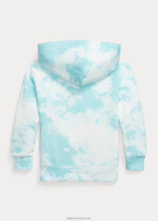 Ralph Lauren lapsed polo karu lipsuvärvi prindiga fliisist kapuuts PR0V9763 saare vesi