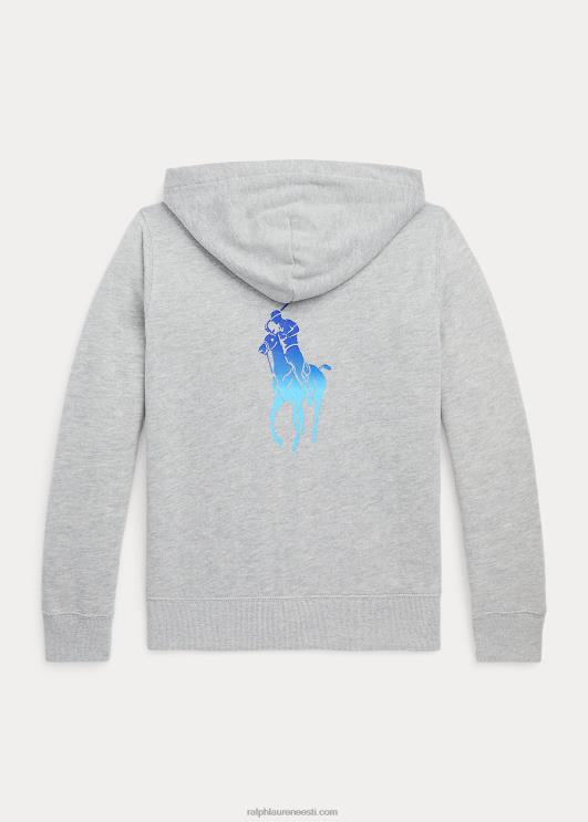 Ralph Lauren lapsed polo poni fliisist täistõmblukuga kapuuts PR0V6648 ja üle kanarbiku