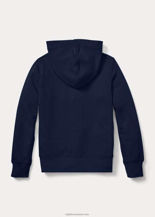 Ralph Lauren lapsed prantsuse frotee kapuuts PR0V7026 rafineeritud merevägi