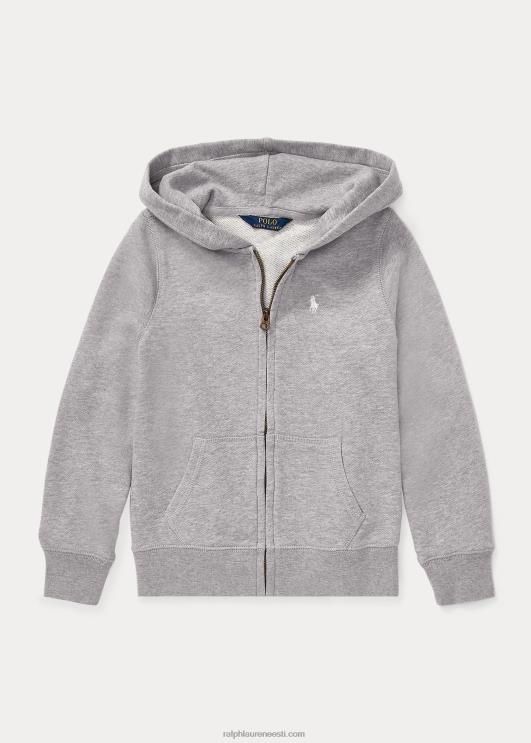 Ralph Lauren lapsed prantsuse frotee kapuuts PR0V7027 helehall kanarbik