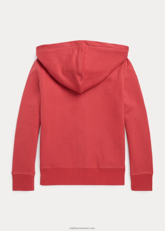 Ralph Lauren lapsed prantsuse frotee kapuuts PR0V7028 tšillipipar / hunter navy